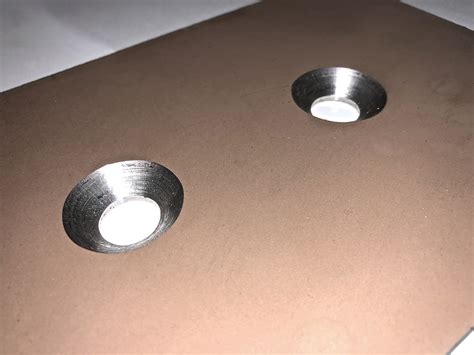 countersunk holes in sheet metal|counter sinks for metal.